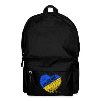 Ukraine Flag - Pray For Ukraine - Viva Ukraine - Backpack - black - Front