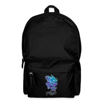 Dragon manga - Backpack - black - Front