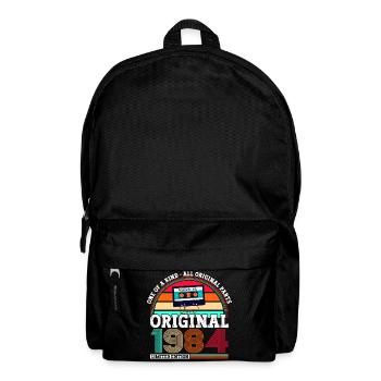 Original 1984 38th Birthday Gift Men - Backpack - black - Front