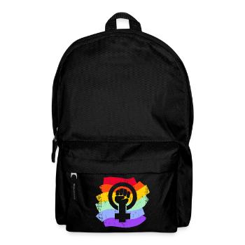 LGBT LGBTQ Rainbow Flag Femmes - Sac à dos - noir - Devant