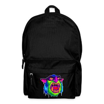 A Beautiful and Funny Ogre Monster Design - Backpack - black - Front
