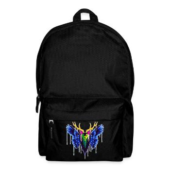 A Beautiful and Fun Peryton Bat Design - Backpack - black - Front
