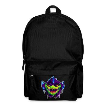 A Beautiful and Fun Slaadi Dragon Design - Backpack - black - Front