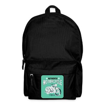 Bikers, motorcyclists - Backpack - black - Front