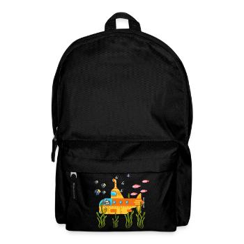 Scuba Diving Sloth Lazy Animal Diving I Gift - Backpack - black - Front