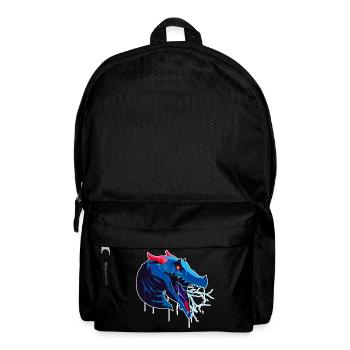 A Beautiful and Frightening Behir Monter Design - Backpack - black - Front