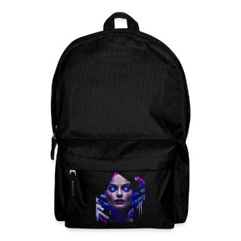 Demon Neon Göttin - Rucksack - Schwarz - Vorne