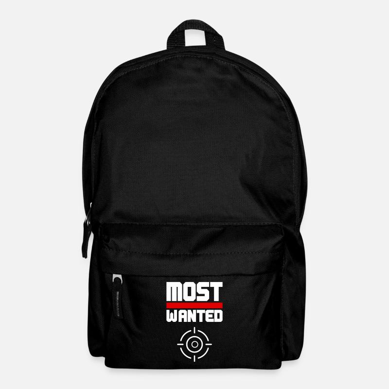 Most Wanted - Rucksack - Schwarz