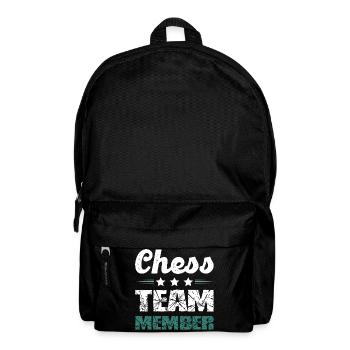 Chess Team - Backpack - black - Front