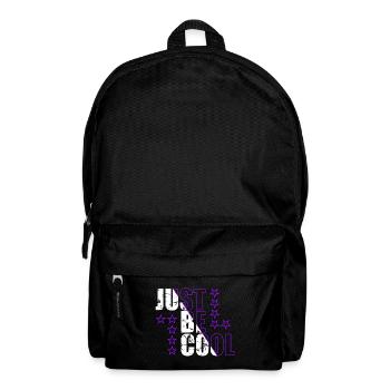 Just Be Cool Citation de dictons de motivation - Sac à dos - noir - Devant