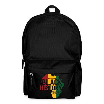 Africa Colors Histoire noire - Sac à dos - noir - Devant