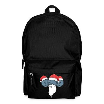 Boule Santa Tenue de pétanque pour Bouler pour boules - Sac à dos - noir - Devant