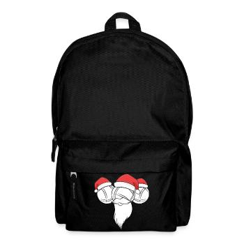 Boule Santa Tenue de pétanque pour Bouler pour boules - Sac à dos - noir - Devant
