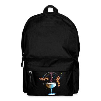Conconfettis de pain grillé du Nouvel An - Sac à dos - noir - Devant