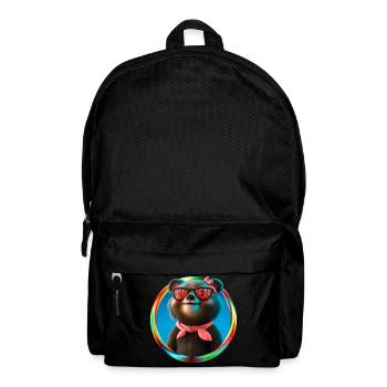 Mama Bear Mother Woman Gift Parents - Backpack - black - Front