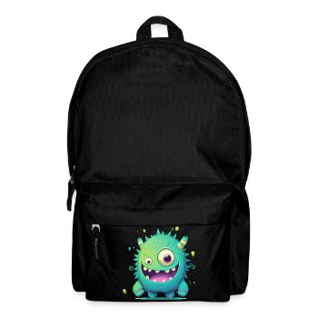 A happy monster to cuddle - Backpack - black - Front
