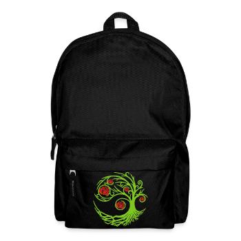 Strange rose bush - Backpack - black - Front