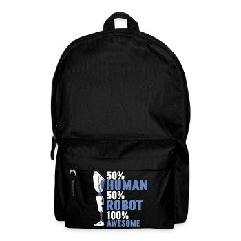 Artificial limb design for leg prosthesis - Backpack - black - Front