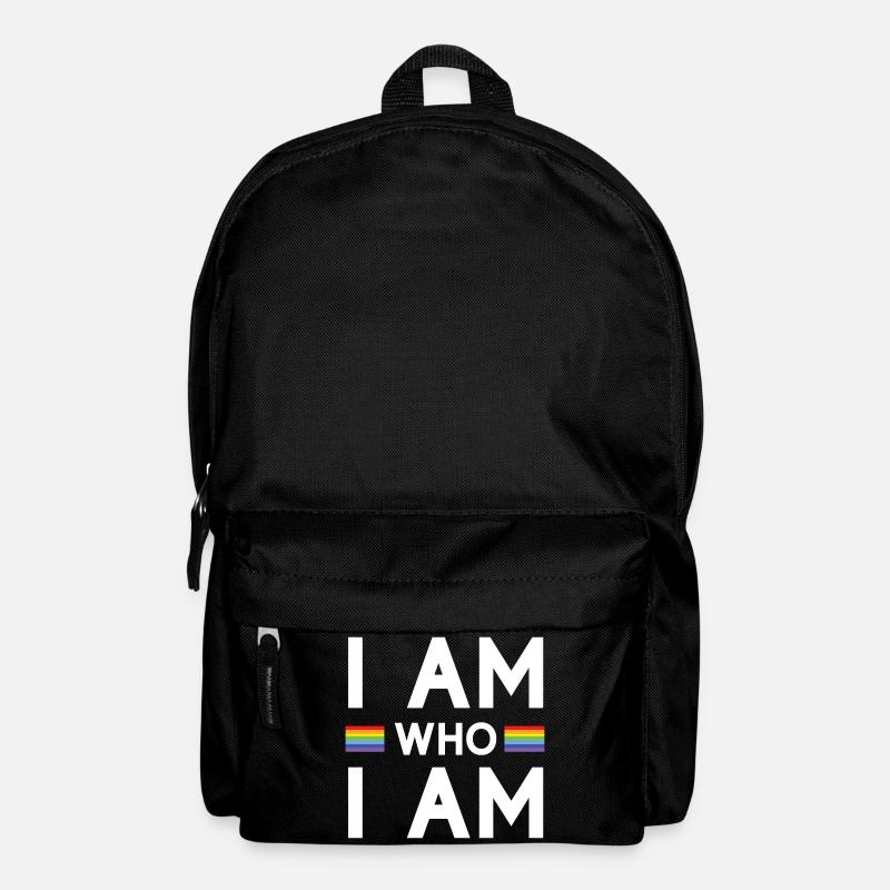 Pride Month - Ich bin, wer ich bin - LGBTQ+ - Rucksack - Schwarz