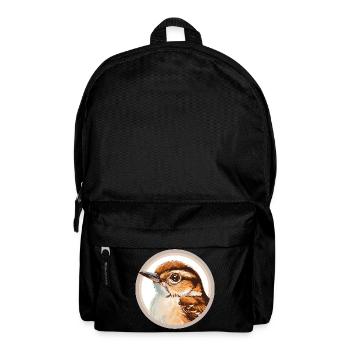 Wren bird - Backpack - black - Front