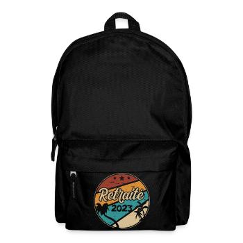 Retired 2023 Original Vintage Retirement Humor - Rucksack - Schwarz - Vorne