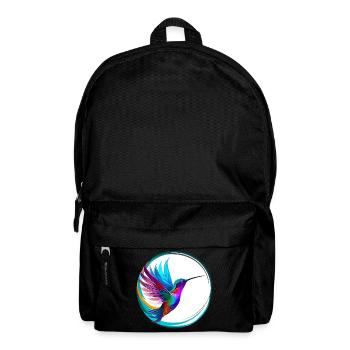 Kolibri - Rucksack - Schwarz - Vorne