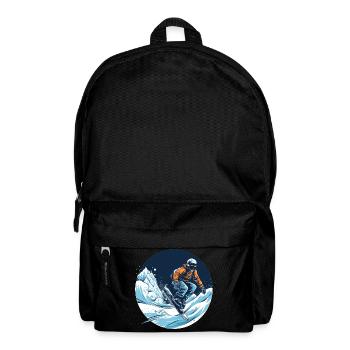 Snowboarding or skiing and then après ski - Backpack - black - Front