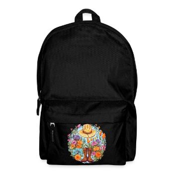 Un délice pour les amoureux du jardin - Sac à dos - noir - Devant