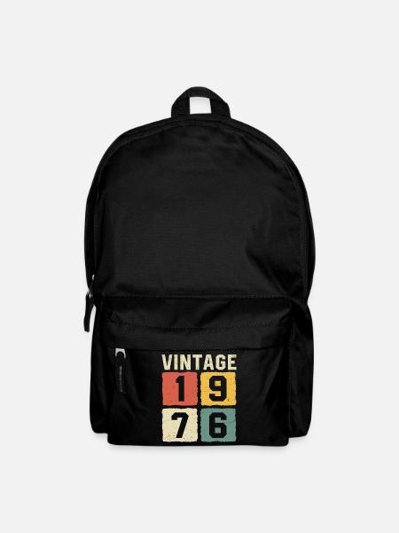 Vintage 1976 Geboren 1976 - Rucksack - Schwarz