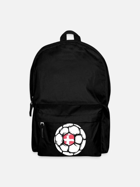 Team Handball Dänemark EM Ball Handballer Logo - Rucksack - Schwarz