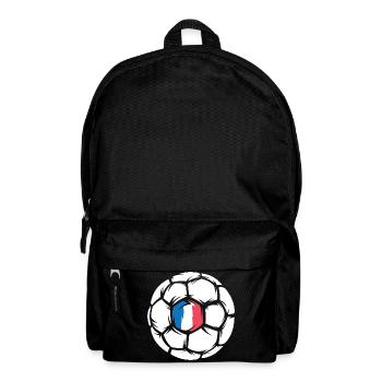 Frankreich Handball EM Team Mannschaft Ball Symbol - Rucksack - Schwarz - Vorne