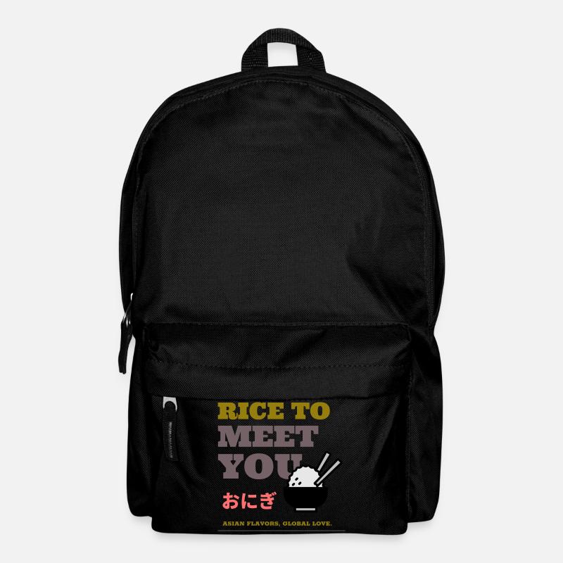 Rice To Meet You - Rucksack - Schwarz