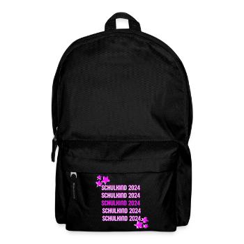 SCHULKIND 2024 Girl - Rucksack - Schwarz - Vorne