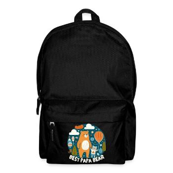Vatertag. Bester - Rucksack - Schwarz - Vorne