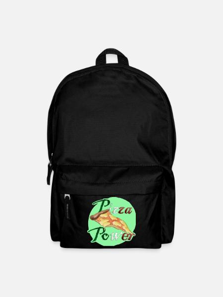 Pizza Power Super Powers Energy Slice UK - Rucksack - Schwarz