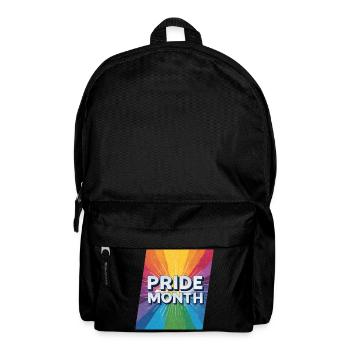 Mois de la fierté LGBTQ - Sac à dos - noir - Devant