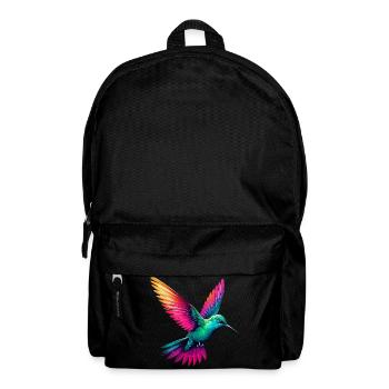 Kolibri - Rucksack - Schwarz - Vorne