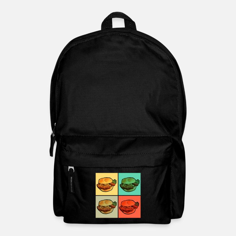 Leberkas Fleischkäse Brötchen - Rucksack - Schwarz