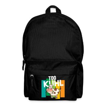 Kuh Landwirtschaft Too Kuhl - Rucksack - Schwarz - Vorne