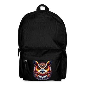 Hibou - Sac à dos - noir - Devant