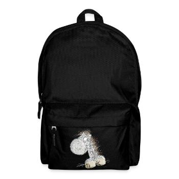 Drolliges Pferd I Pferdemotiv Für Reiter - Rucksack - Schwarz - Vorne