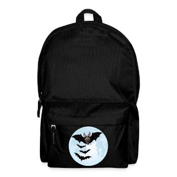 Bats, Vampires and the Moon - Backpack - black - Front