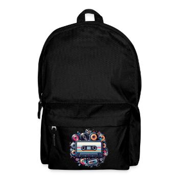 Kassette - Rucksack - Schwarz - Vorne
