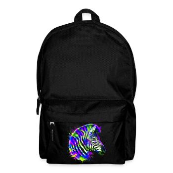 Zèbre - Sac à dos - noir - Devant