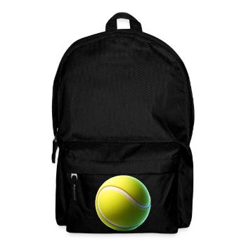 Tennis Tennisball - Rucksack - Schwarz - Vorne