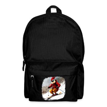Poulets Ski / Poulet Skieur - Sac à dos - noir - Devant