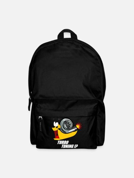 Turbo Snail, Turbo Schnecke, Turbo - Rucksack - Schwarz
