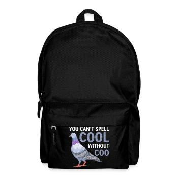 Taubenrennen Taube Tauben - Rucksack - Schwarz - Vorne