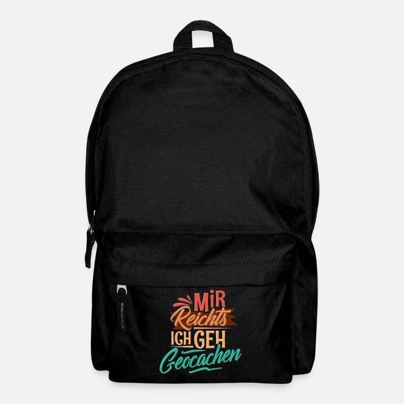 Geocaching - Rucksack - Schwarz
