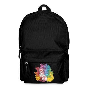 Manga Rainbow Kitsune Mythical Fox Gift - Sac à dos - noir - Devant